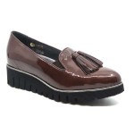 Mocassin bruin lakleer ME183X Clair de Lune